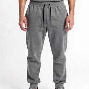 Polo Ralph Lauren Men's Grey Double-Knit Jogger Pants